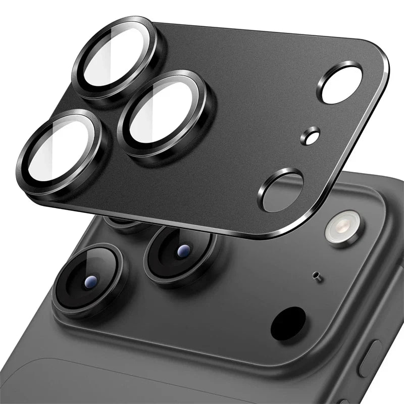 Tempered Glass Lens Protector with Metal Ring 7