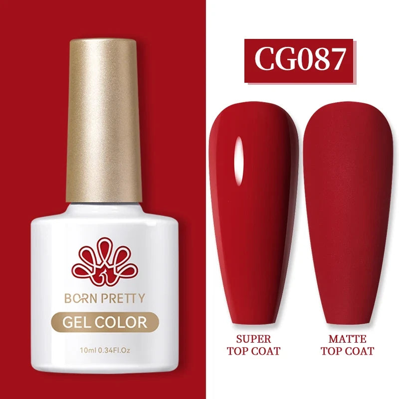 BORN PRETTY 10ml Clear Blooms Gel Polish UV LED Soak Off Nail Art Polish for Spreading Effect Marble Nail Polish Gel Painting 21