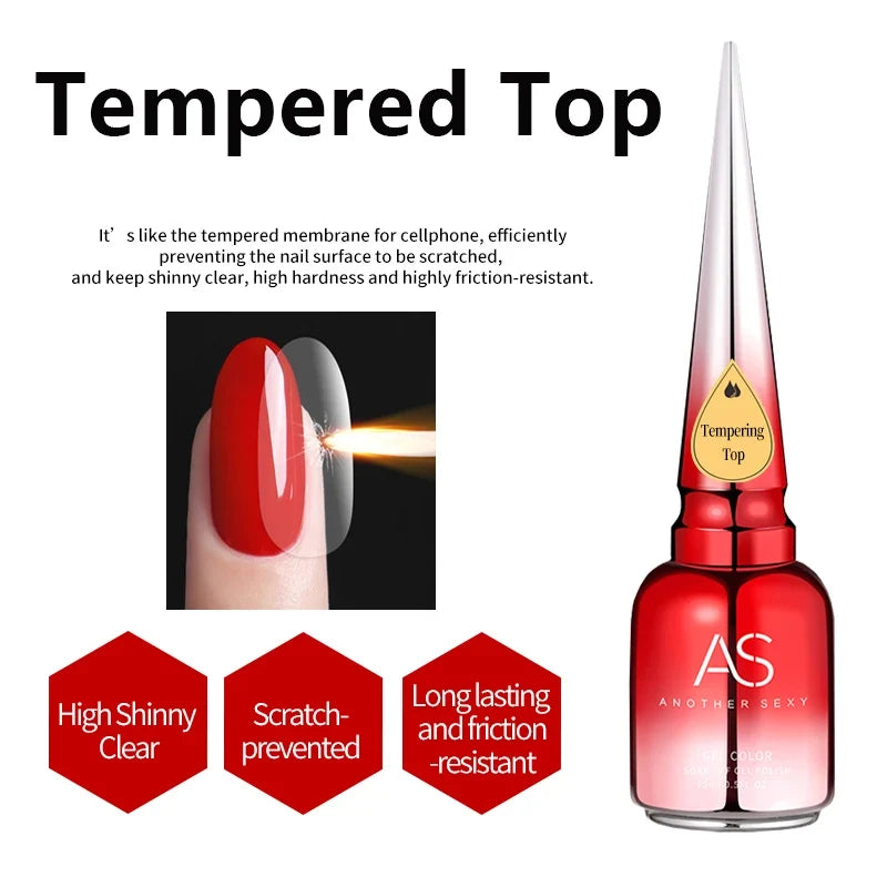 AS 15ml Transfer Foil Gel Nail Polish Soak Off Led Uv Gel Varnish Fast Dry Star Sticker Glue Stamp Gel 16