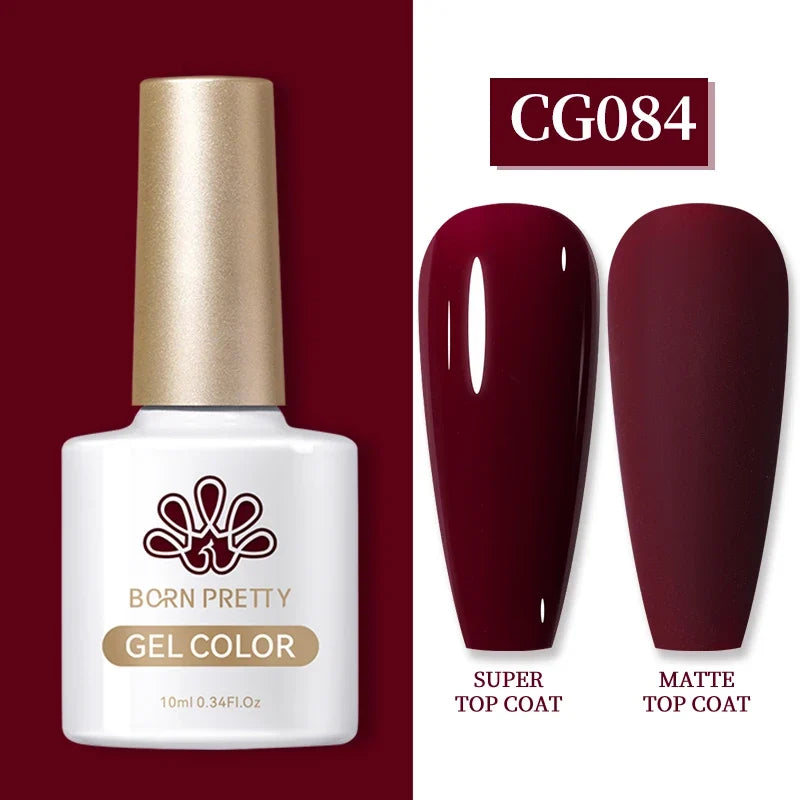 BORN PRETTY 10ml Clear Blooms Gel Polish UV LED Soak Off Nail Art Polish for Spreading Effect Marble Nail Polish Gel Painting 27