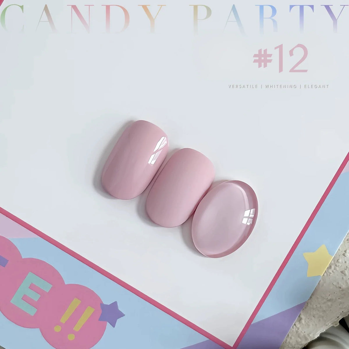 MIANEL 12ML 1-6PCS 2026 New Release Jelly Dopamine Candy Gel Nail Polish - Multi-Color Nude Sheer Finish Bestseller 20