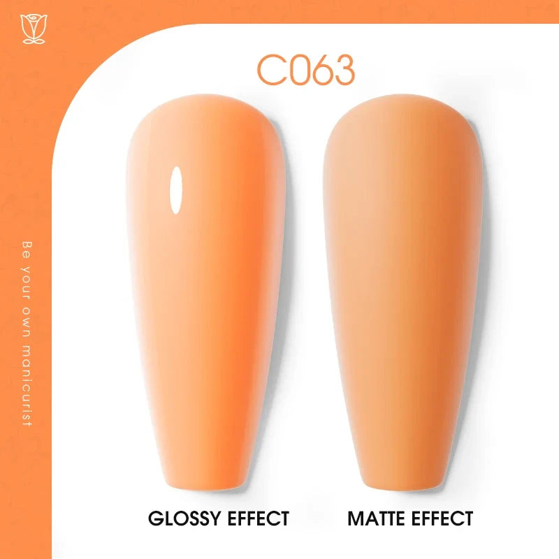 ROSALIND 7ml/15ml Summer Green Gel Nail Polish Semi Permanent Nail Art Manicure Soak Off Top Base Matt Hybrid Varnishes UV Gel 84