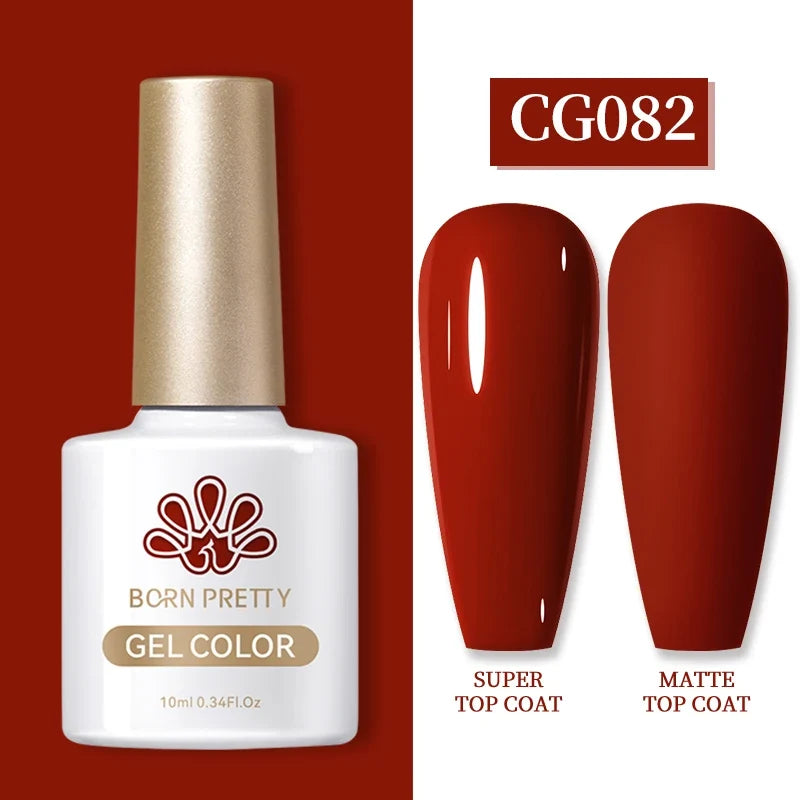 BORN PRETTY 10ml Clear Blooms Gel Polish UV LED Soak Off Nail Art Polish for Spreading Effect Marble Nail Polish Gel Painting 19