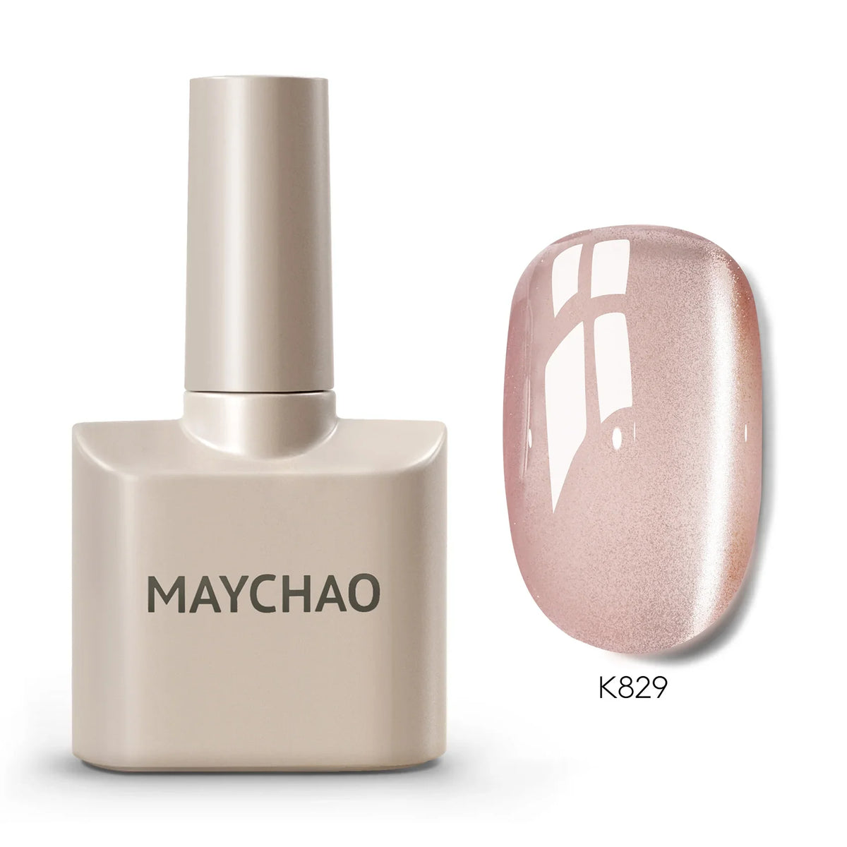 MAYCHAORomantic Galaxy Cat Eye Gel Nail Polish With Magnet Soak off UV Holographic Magnetic Rainbow Gel Polish for Nail Manicure 53