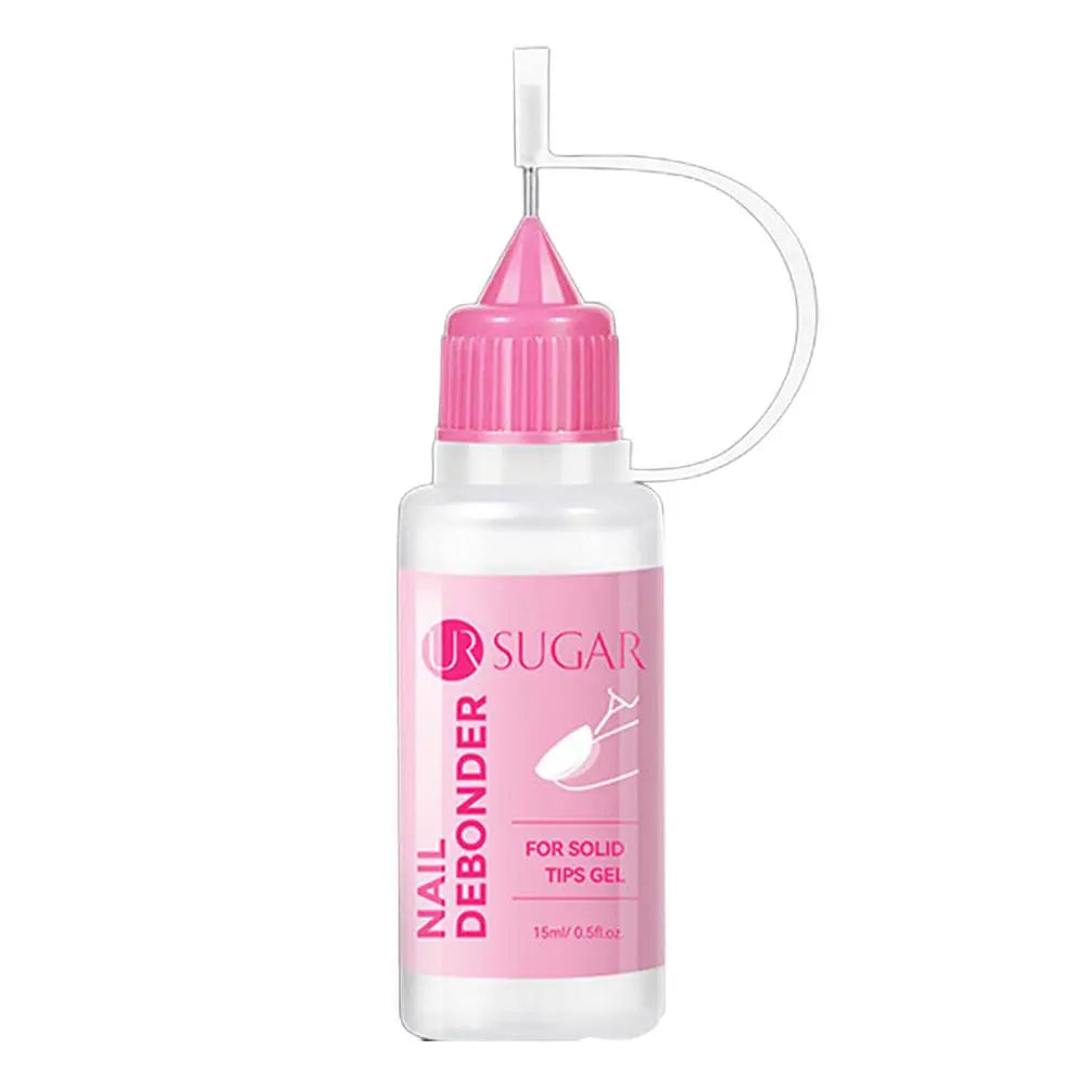 15ML Nail Glue Remover for Press on Acetone Free Nail Polish Remover Multi-Functional Remover for Nails Tips Gentle Glue Remover 8