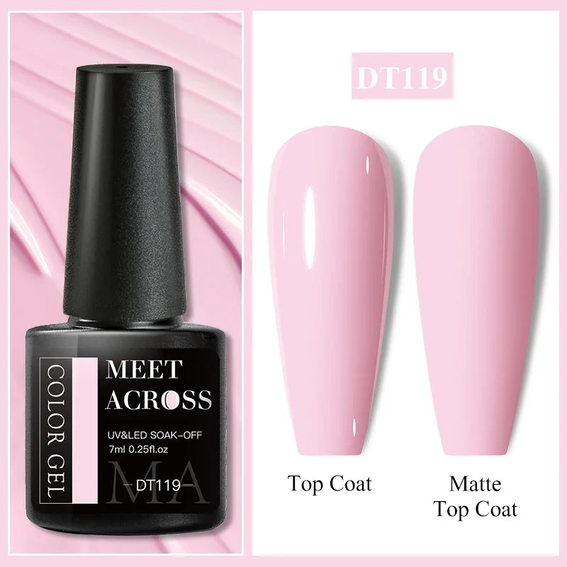 Milky White Nail Extension Gel Clear Nude Building UV Gel For Nails Finger Extensions Form Tips French Nails Manicure Nail Art 54