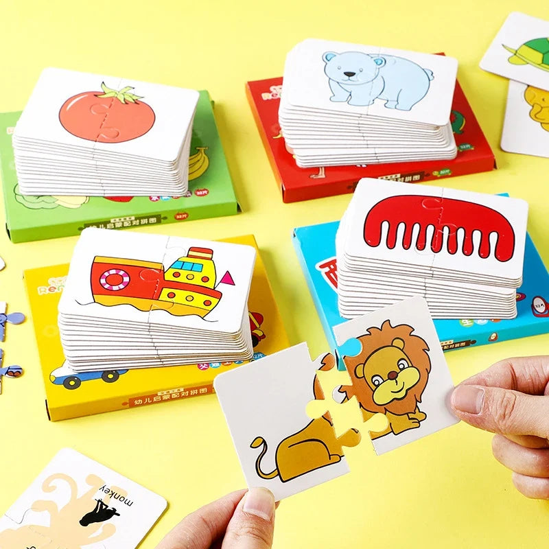 Montessori Cards Educational Toys for Children Learning & more 6