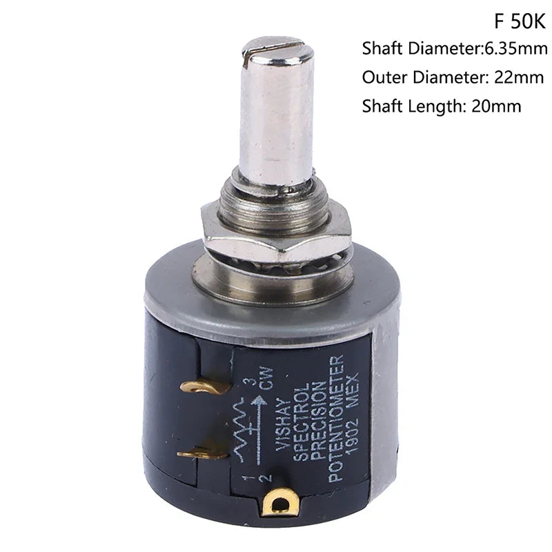 ZLinKJ 534 Series Wire Wound Potentiometer | Precision 2W Multi-Value Resistor 11