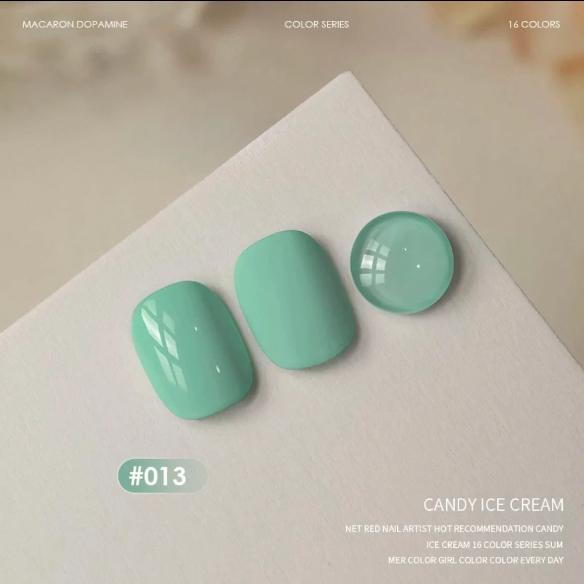 MIANEL 12ML 1-6PCS 2026 New Release Jelly Dopamine Candy Gel Nail Polish - Multi-Color Nude Sheer Finish Bestseller 13