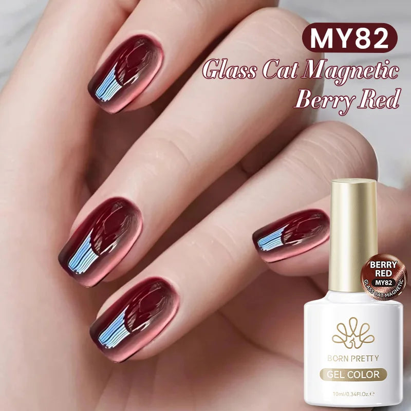 BORN PRETTY 117 Colors Cat Magnetic Gel Nail Polish 10ml Full Coverage Varnish Semi Permanent Super Gorgeous Nails Manicure 104