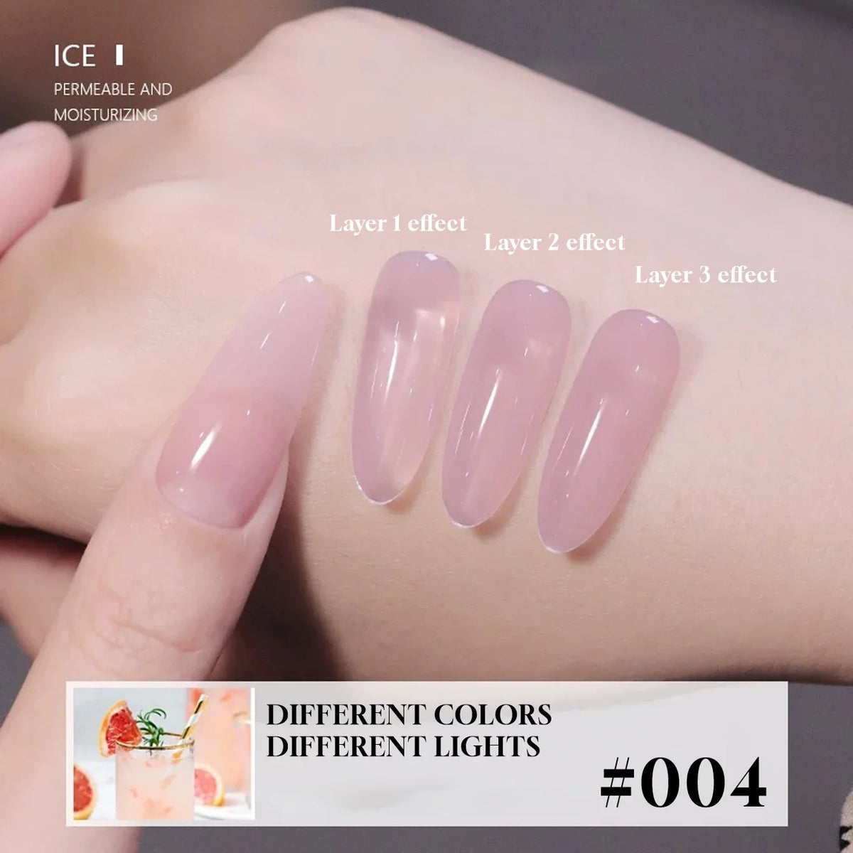 MIANEL  12ML Japanese Style Fairy Gel Nail Polish White Pink Nude Color Ice Clear Nail Polish Pink Nails Summer Nails 1-24pcs 5