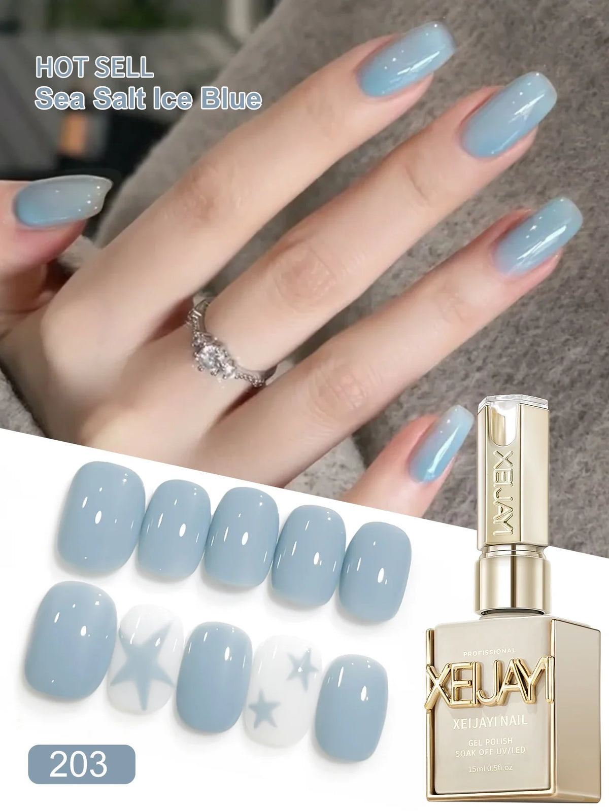 1Pc 15ML Milky White Pure Nail Polish Gel Nail Add Semi-Permanent Soak Off UV LED Construction Gel Varnish 8