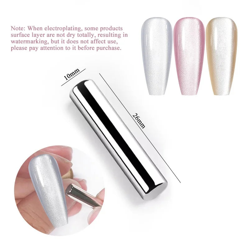BORN PRETTY 10ml Silver Water Light Cat Magnetic Gel Nail Polish Nail Supplies Vernis Semi Permanent Gel for Fall Winter Nails 20