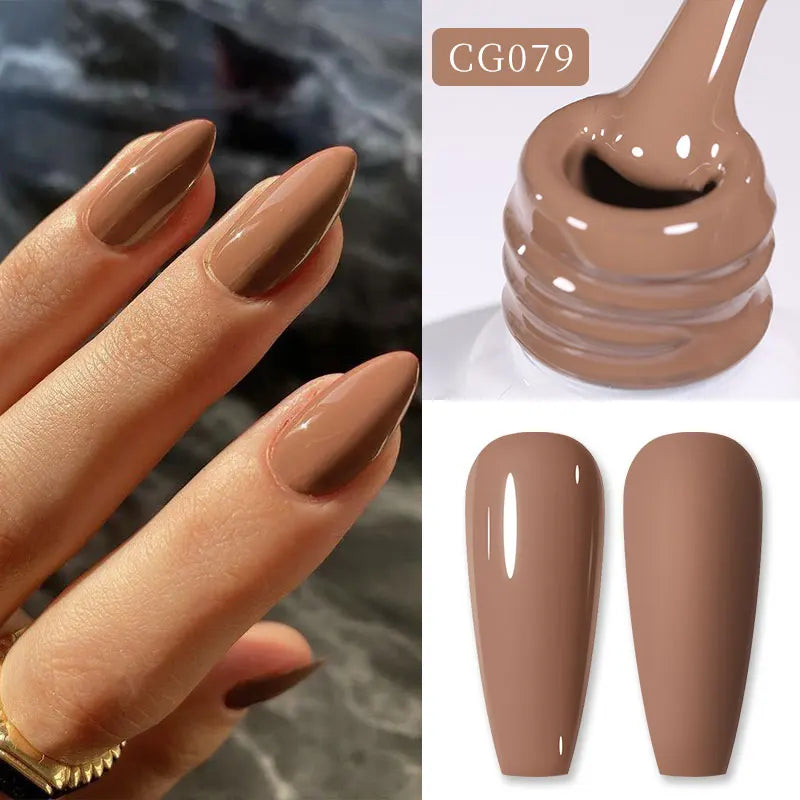 BORN PRETTY 10ml Blood Red Jelly Gel Nail Polish Halloween Nails Art Gel Polish Sheer Translucent Nail Gel for Winter Manicure 74