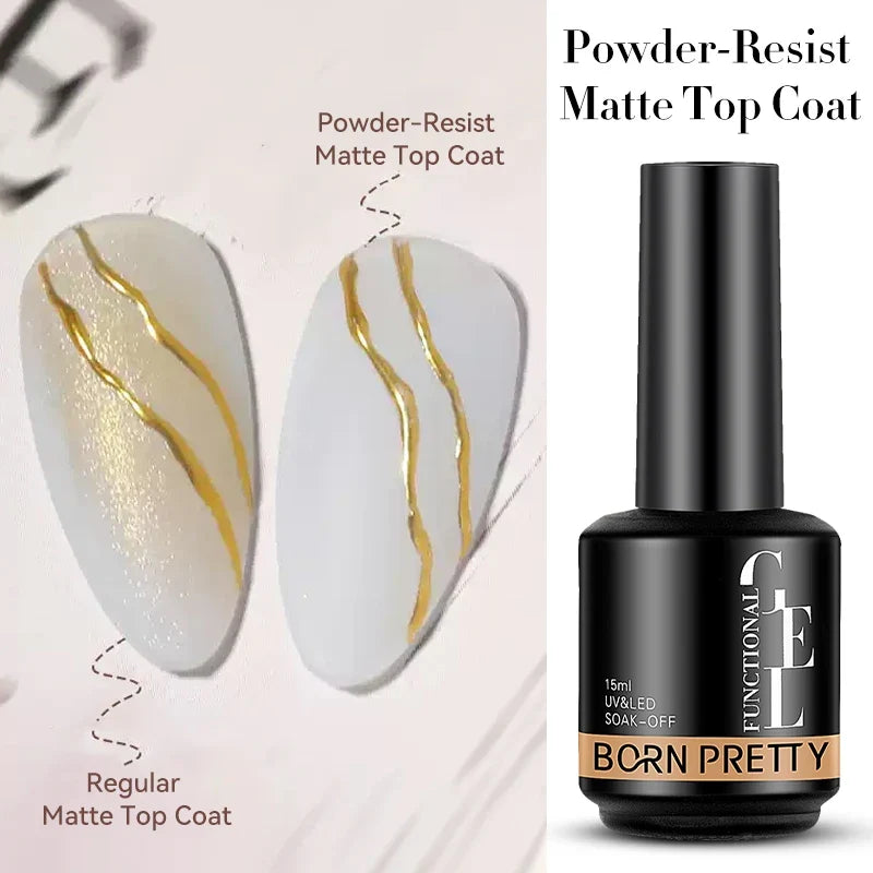 BORN PRETTY Milky Jelly Rubber Base Gel for Gel Nail Polish 15ml Russian Self-leveling Nude Color Soak Off Semi Permanent UV Gel 7