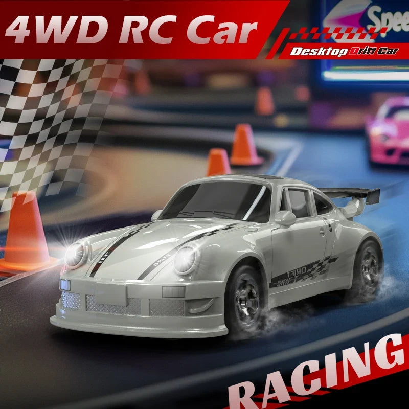 1/64 2.4G High speed Mini Drift Rc Car 4WD Remote Control Car Four Wheel Drive Radio Controlled Mini Racing Model Boy Toy Gifts 4