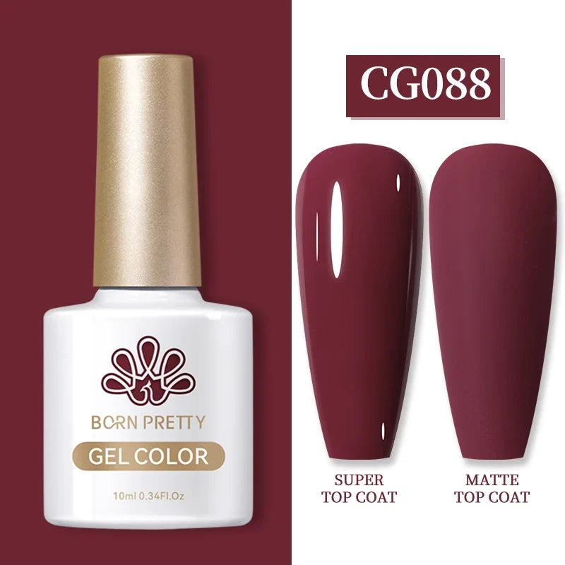 BORN PRETTY 10ml Clear Blooms Gel Polish UV LED Soak Off Nail Art Polish for Spreading Effect Marble Nail Polish Gel Painting 63
