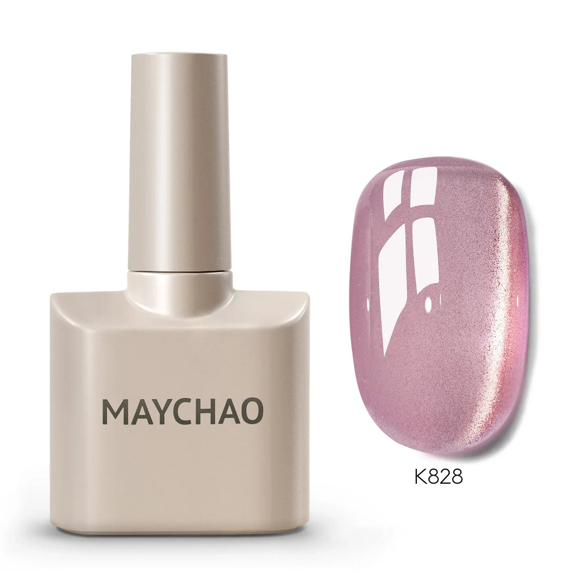 MAYCHAORomantic Galaxy Cat Eye Gel Nail Polish With Magnet Soak off UV Holographic Magnetic Rainbow Gel Polish for Nail Manicure 54