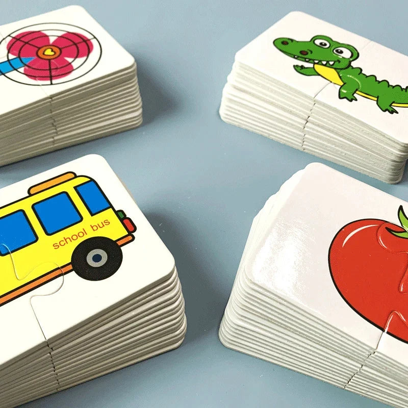 Montessori Cards Educational Toys for Children Learning & more 4