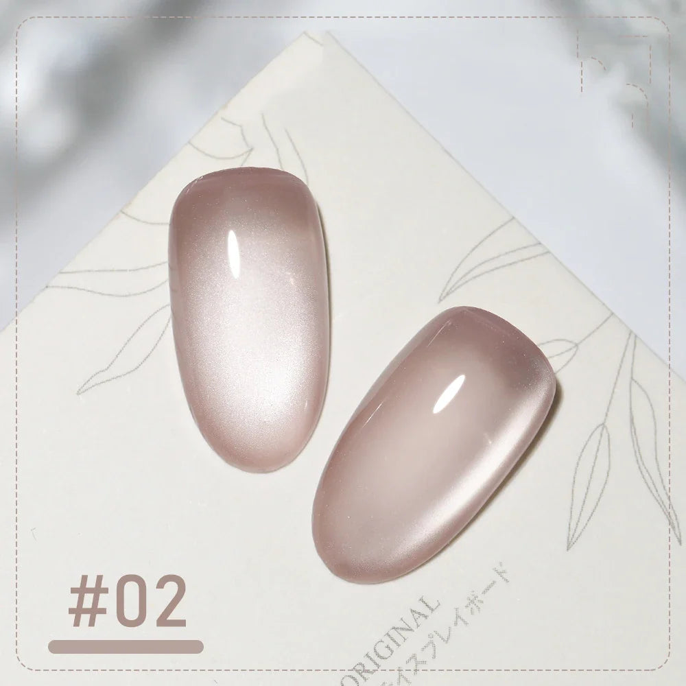 XEIJAYI Pink Cat Eye Gel Nail Polish Ceramic Magnetic Gel UV Semi-permanent Enamels Varnish Nail Supplies For Professionals Gel 39