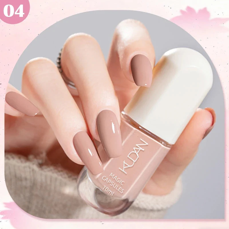 10ml Water-Based Peel Off Nail Polish 40 Colors Long Lasting Quick Drying No Need of Lamp to Cure Nail Supplies Manicure Nails 28