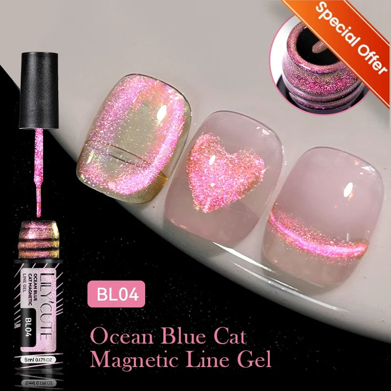LILYCUTE 7ML Colorful Gel Nail Polish 129 Colors Long Lasting For Manicure Semi Permanent Base Top Coat Nail Art UV Gel Varnish 39