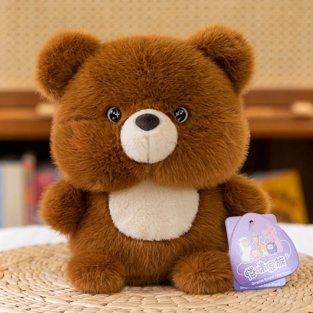 Cute 16cm Plush Companion Doll Capybara Elephant Stuffed Animal Pillow Plush Bear Animal Plush Toy Sleeping Gift 22