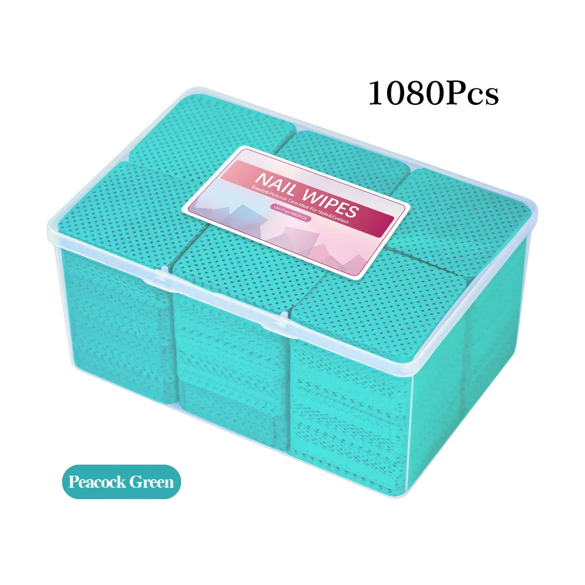 Nail Polish Remover Wipes Nail Cleaning Pads, Non Woven Nail Pads For Women Girl Beauty Salon 11