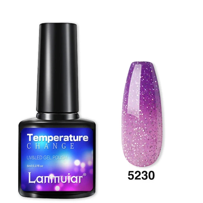 Temperature Color Changing Thermal Nail Polish Fast Drying Water-based Gradient Nail Varnish Manicure Supplies Nail Art 21