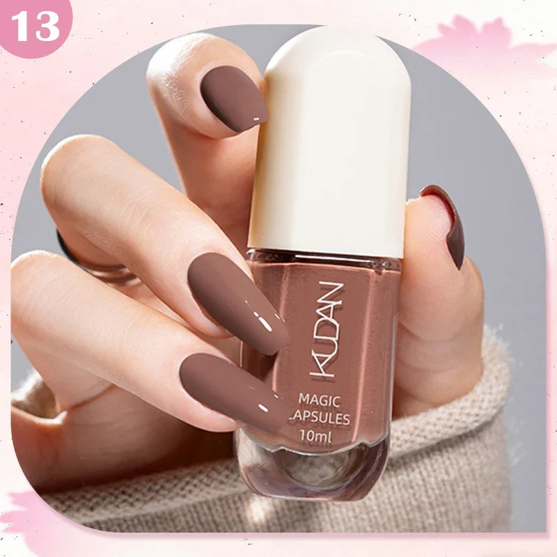 10ml Water-Based Peel Off Nail Polish 40 Colors Long Lasting Quick Drying No Need of Lamp to Cure Nail Supplies Manicure Nails 33
