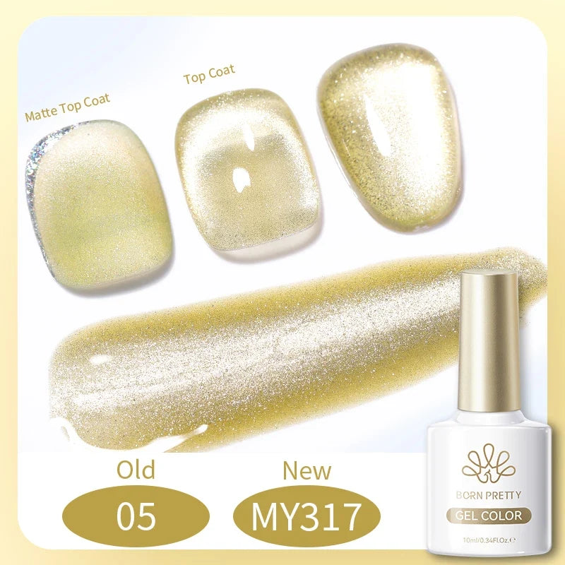 BORN PRETTY 117 Colors Cat Magnetic Gel Nail Polish 10ml Full Coverage Varnish Semi Permanent Super Gorgeous Nails Manicure 13