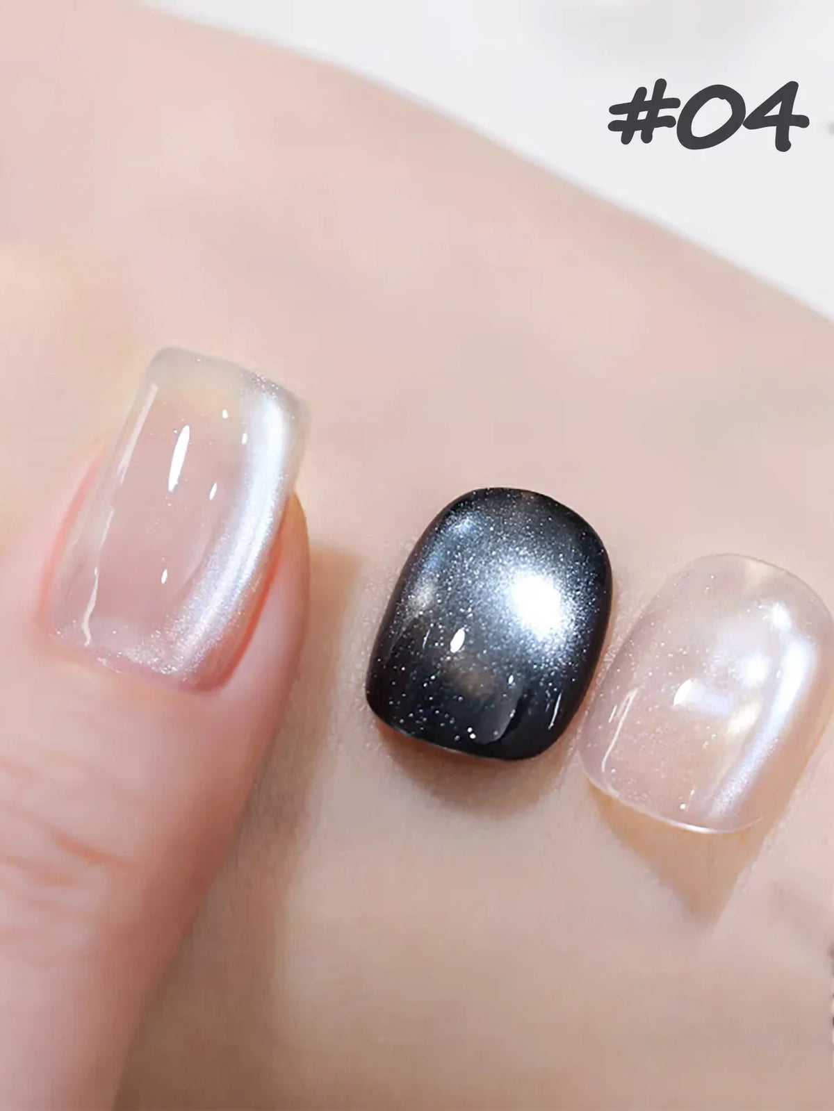 SHAKA 1-4pcs New Spring/Summer Bestsell Blue Nails Green Blue Nail Supplies Fantastic Ocean Bubble Cat Eye Gel Nail Polish 10