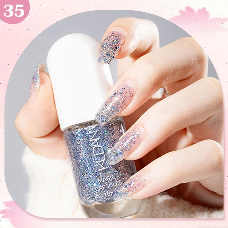 10ml Water-Based Peel Off Nail Polish 40 Colors Long Lasting Quick Drying No Need of Lamp to Cure Nail Supplies Manicure Nails 23