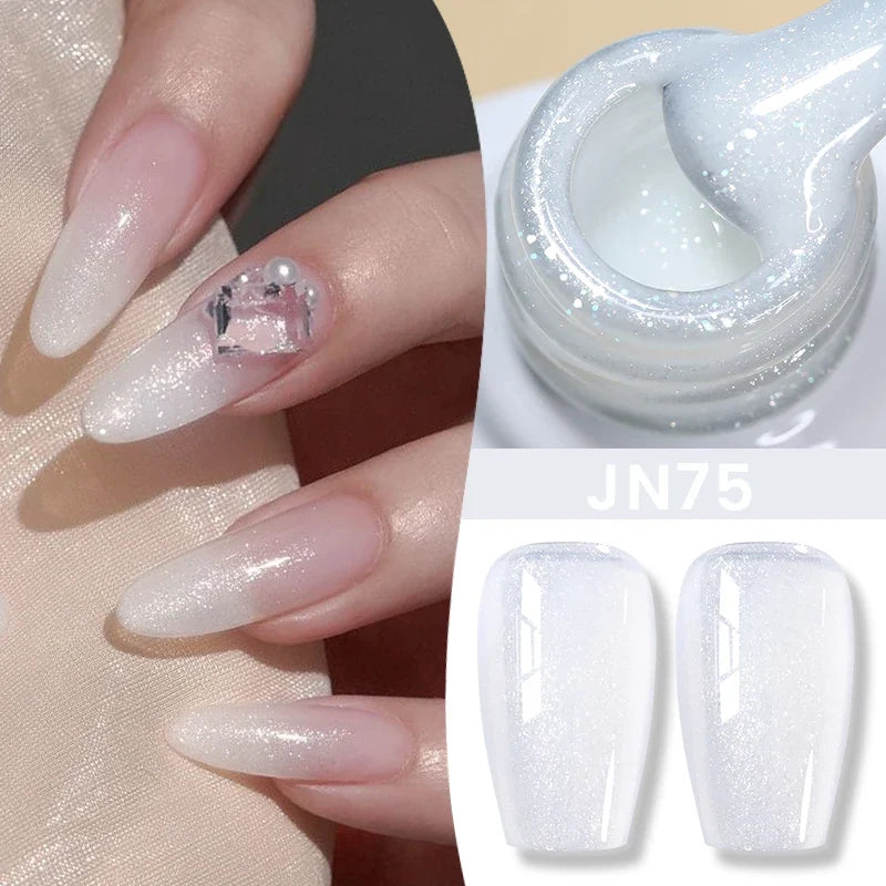 BORN PRETTY 83 Colors 10ml Jelly Nude Gel Nail Polish Autumn Amber Semi Transparent Manicure Soak off UV LED Nails Gel Varnish 88
