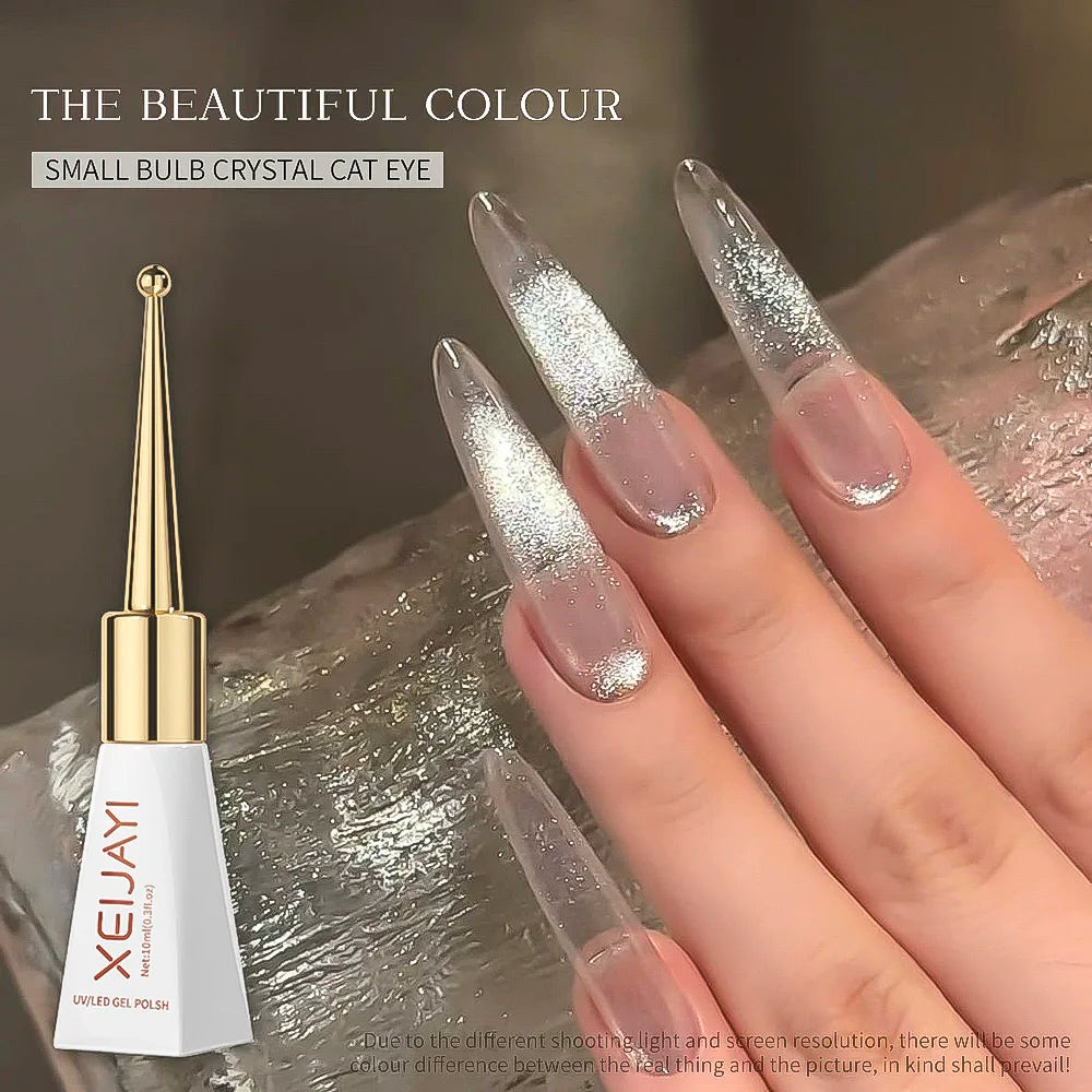 XEIJAYI Pink Cat Eye Gel Nail Polish Ceramic Magnetic Gel UV Semi-permanent Enamels Varnish Nail Supplies For Professionals Gel 54
