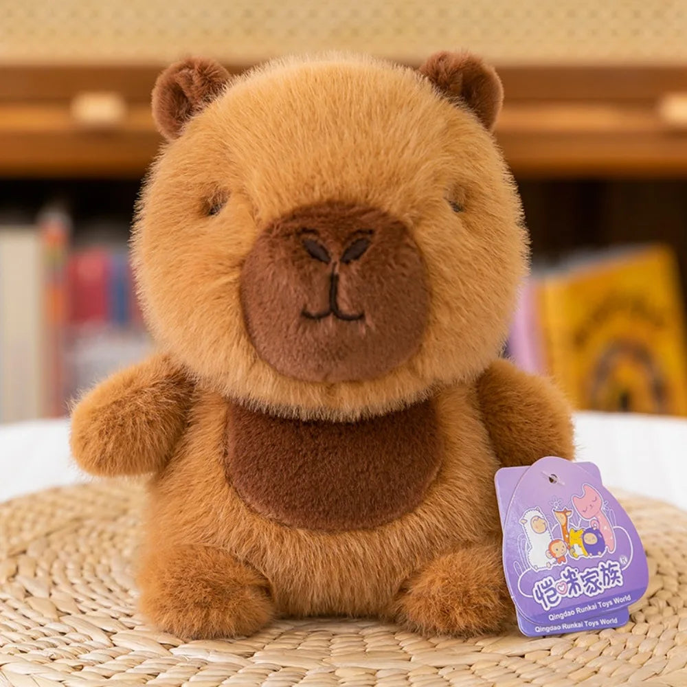 Cute 16cm Plush Companion Doll Capybara Elephant Stuffed Animal Pillow Plush Bear Animal Plush Toy Sleeping Gift 13