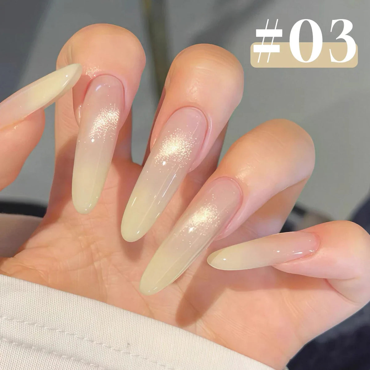 MIANEL 12ML 1-6PCS 2026 New Release Jelly Dopamine Candy Gel Nail Polish - Multi-Color Nude Sheer Finish Bestseller 44