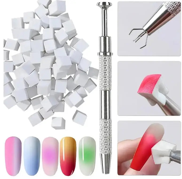 1Jar Black Pat Painting Gel Nail Polish with Air Cushion Gradient Matte Texture Nail Patting Glue Soak Off UV LED Nail Varnish 8 7