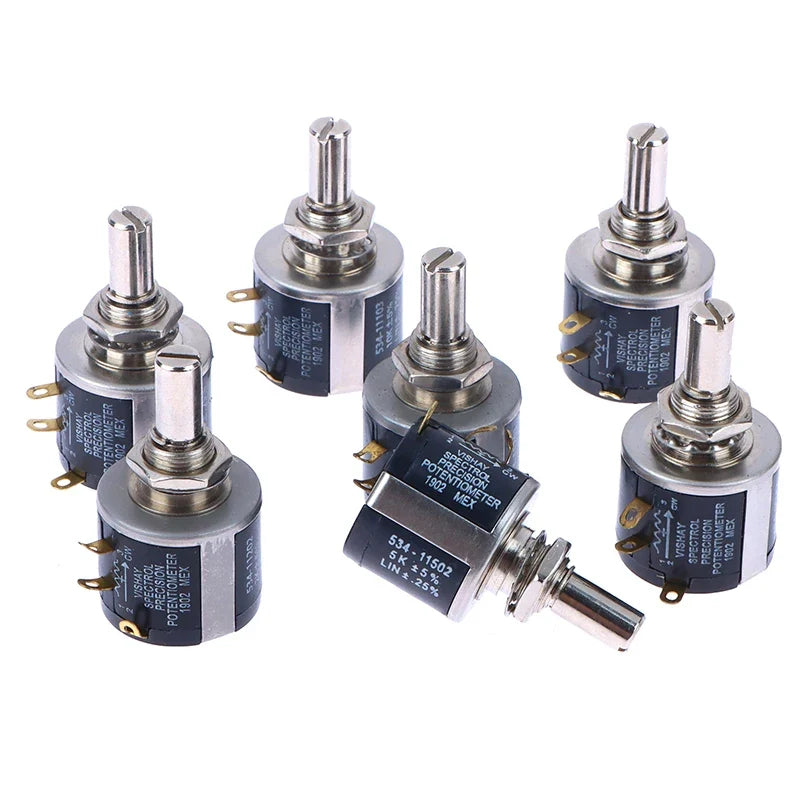 ZLinKJ 534 Series Wire Wound Potentiometer | Precision 2W Multi-Value Resistor 1