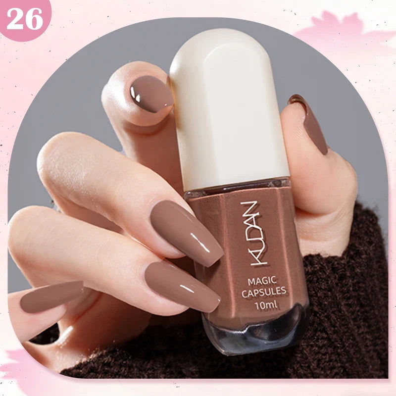10ml Water-Based Peel Off Nail Polish 40 Colors Long Lasting Quick Drying No Need of Lamp to Cure Nail Supplies Manicure Nails 20