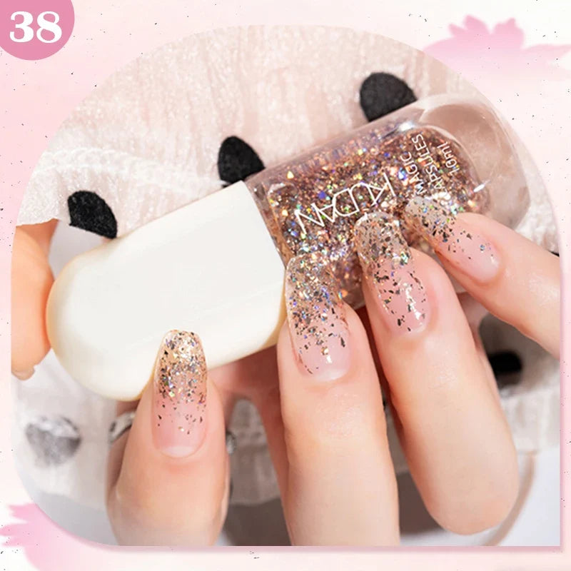 10ml Water-Based Peel Off Nail Polish 40 Colors Long Lasting Quick Drying No Need of Lamp to Cure Nail Supplies Manicure Nails 42