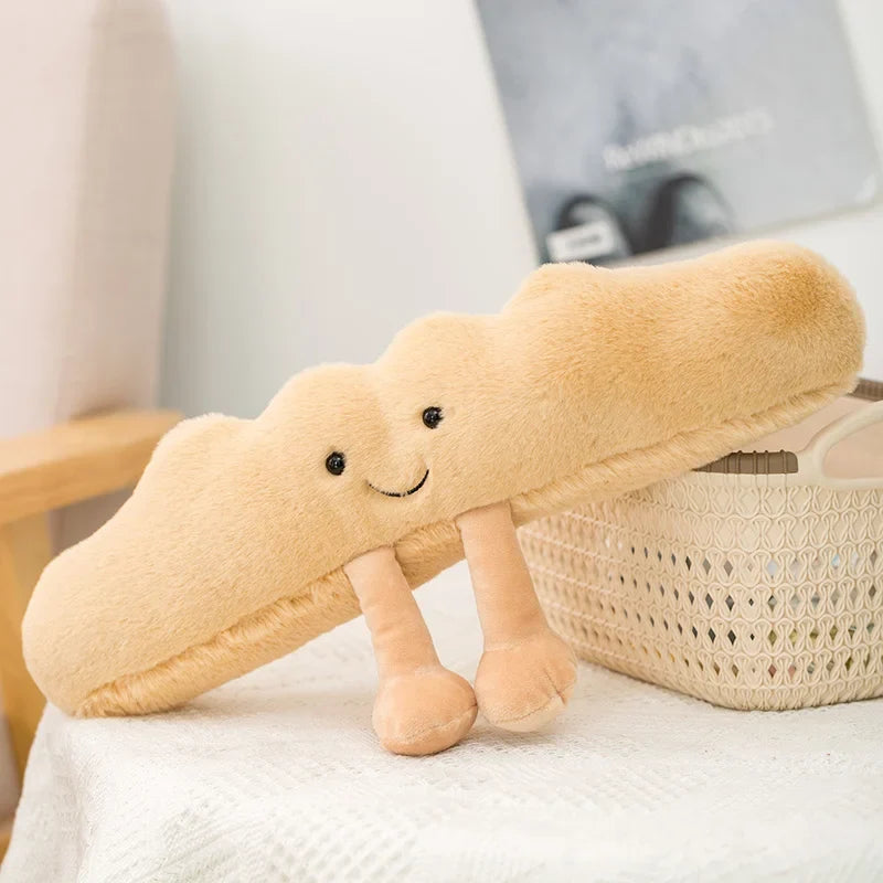 Cute Cartoon Egg & Toast Plush Toy – Breakfast Expression Stuffed Doll Pillow | Soft Baby Comfort Toy & Christmas Gift 17