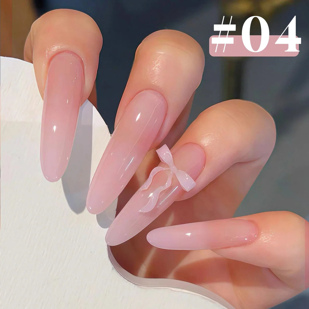 MIANEL 12ML 1-6PCS 2026 New Release Jelly Dopamine Candy Gel Nail Polish - Multi-Color Nude Sheer Finish Bestseller 52