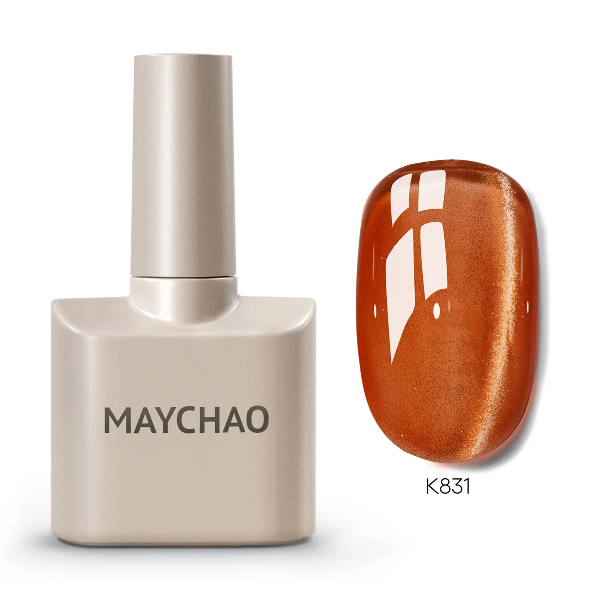 MAYCHAORomantic Galaxy Cat Eye Gel Nail Polish With Magnet Soak off UV Holographic Magnetic Rainbow Gel Polish for Nail Manicure 17
