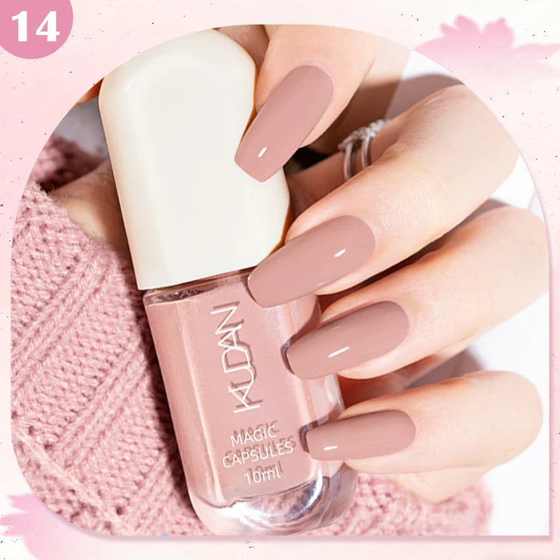 10ml Water-Based Peel Off Nail Polish 40 Colors Long Lasting Quick Drying No Need of Lamp to Cure Nail Supplies Manicure Nails 17