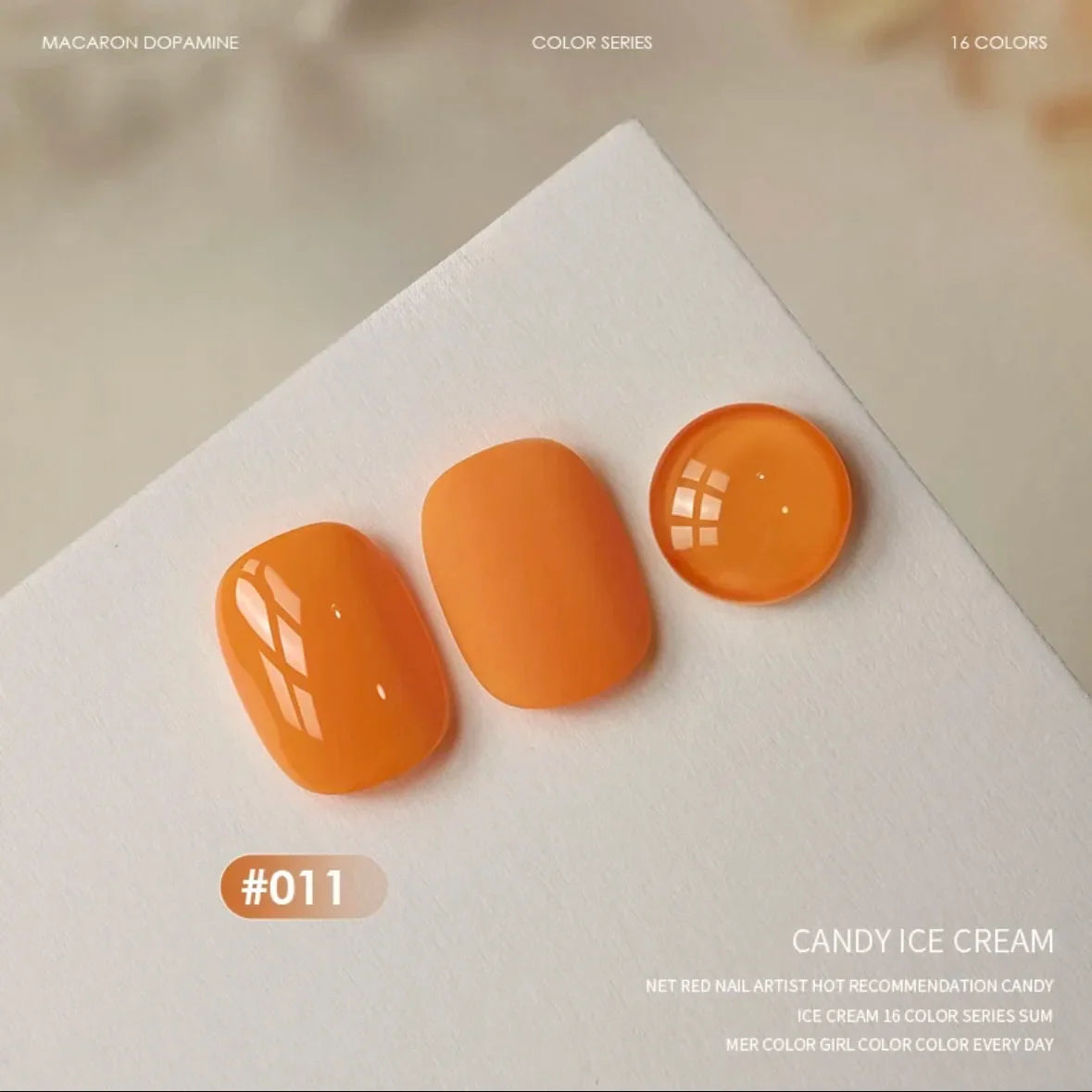 MIANEL 12ML 1-6PCS 2026 New Release Jelly Dopamine Candy Gel Nail Polish - Multi-Color Nude Sheer Finish Bestseller 18