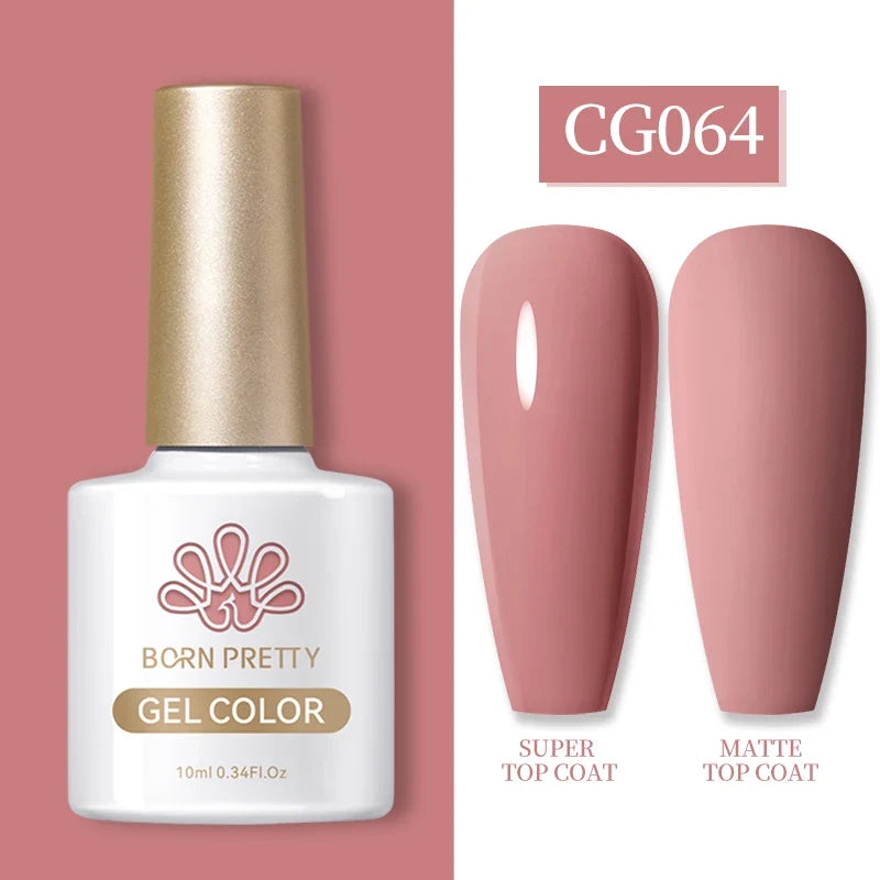 BORN PRETTY 10ml Clear Blooms Gel Polish UV LED Soak Off Nail Art Polish for Spreading Effect Marble Nail Polish Gel Painting 31