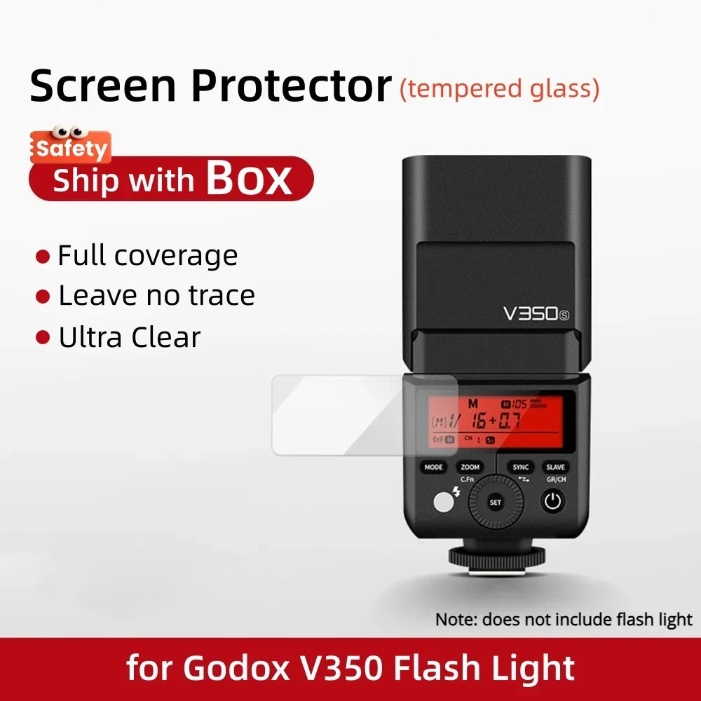 9H Tempered Film Glass Screen Protector Cap for Godox iT30Pro & more 12