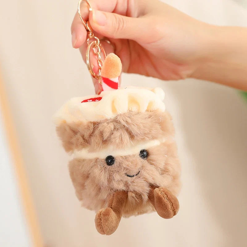 Cute Cartoon Egg & Toast Plush Toy – Breakfast Expression Stuffed Doll Pillow | Soft Baby Comfort Toy & Christmas Gift 26