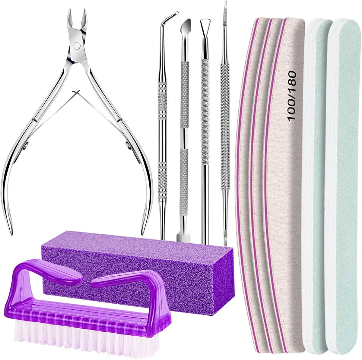 Nail Kit Set Acrylic Powder Monomer Acrylic Liquid For Nail Extension Professional Gel Manicure Set False Nails Art Tools Set *& 25